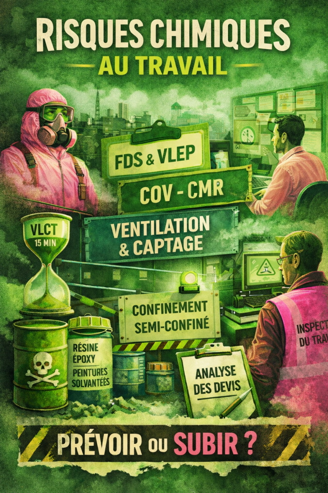 Le risque chimique ne se voit pas.
